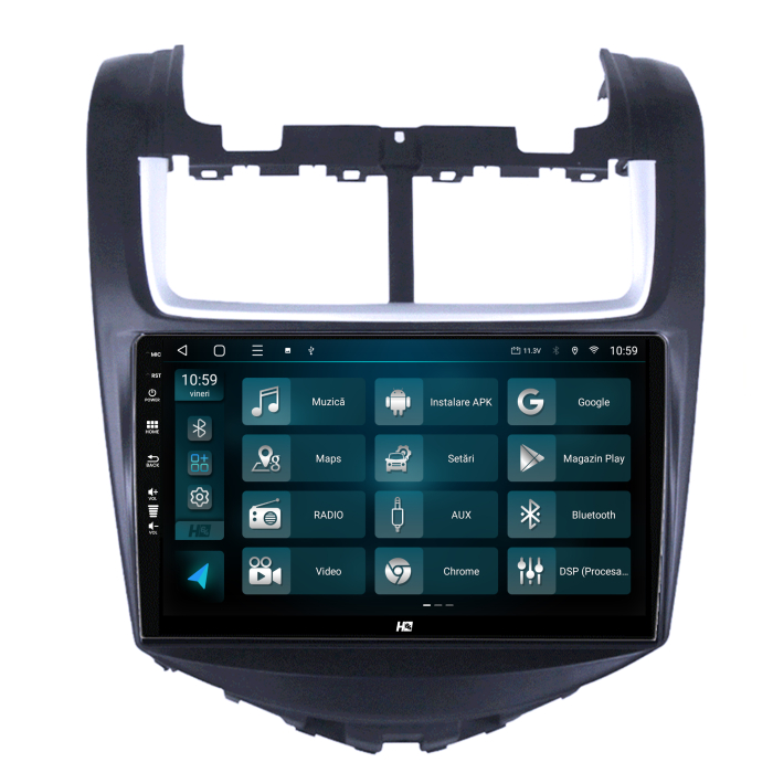 Navigatie Android 13 Chevrolet Aveo (2014-2017) QLED | Hub64.ro [3]