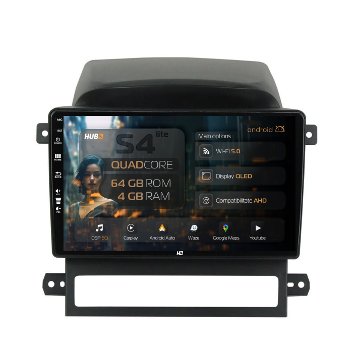 Navigatie Android 13 Chevrolet Captiva (2006-2011) QLED | Hub64.ro [1]