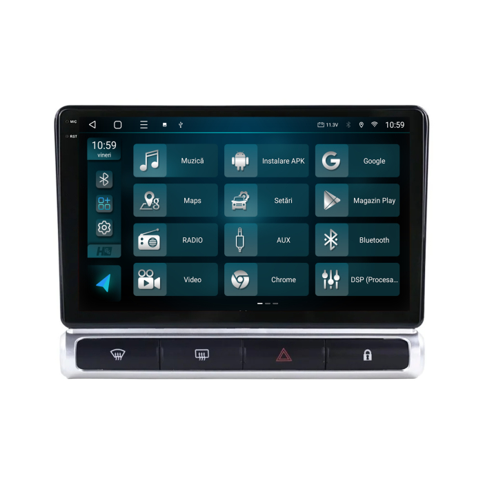 Navigatie Android Citroen C3 (2024+) High-V QLED | Hub64.ro [3]