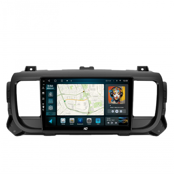 Carplay Android 13 Citroen Jumpy / Peugeot Expert (2017-2021) 2GB | Hub64.ro [2]
