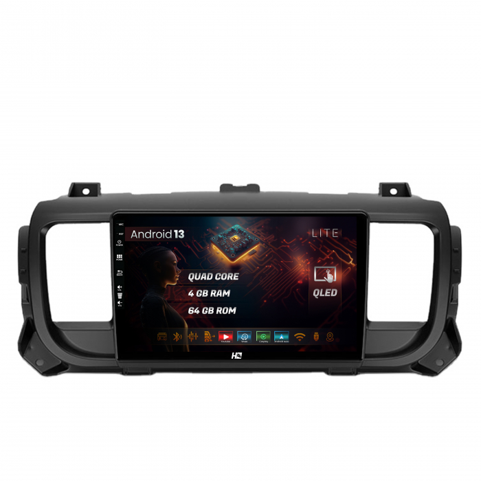 Navigatie QLED Android Citroen Jumpy / Peugeot Expert (2017-2021) 4GB | Hub64.ro [1]