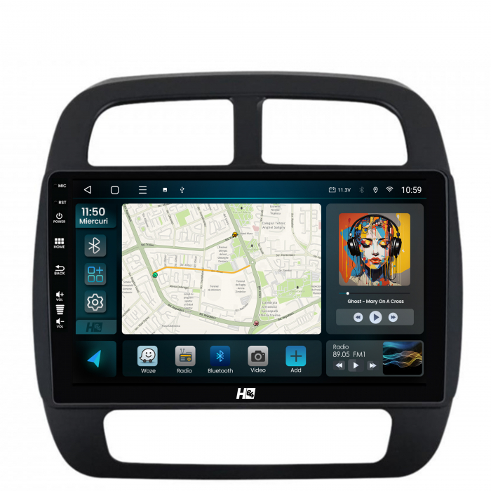 Navigatie Fiat 500 2007-2014 8GB Slot 4G | Hub64.ro [2]