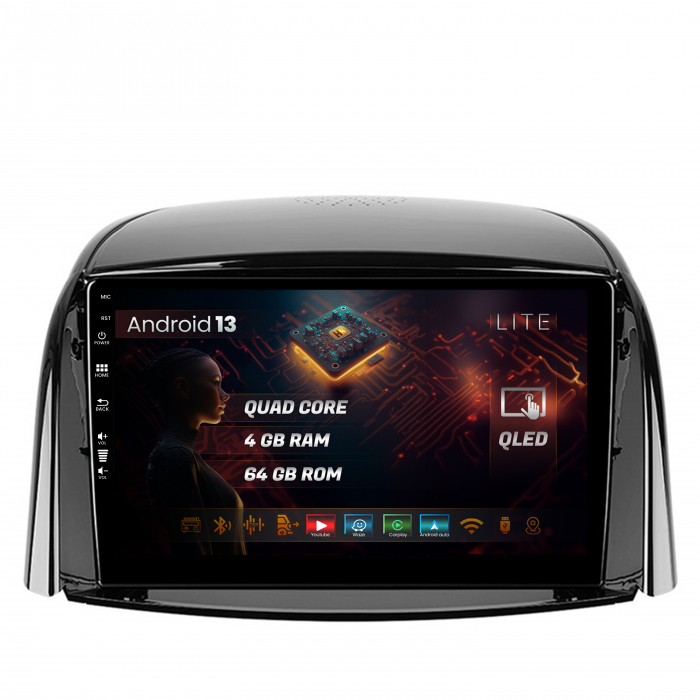 QLED Android Renault Koleos (2009-2016) 4+64GB | Hub64.ro [1]