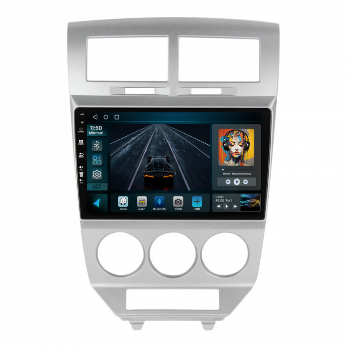 Carplay Android 13 Dodge Caliber 2GB | Hub64.ro [2]