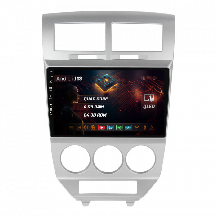QLED Android Dodge Caliber 4+64GB | Hub64.ro [1]