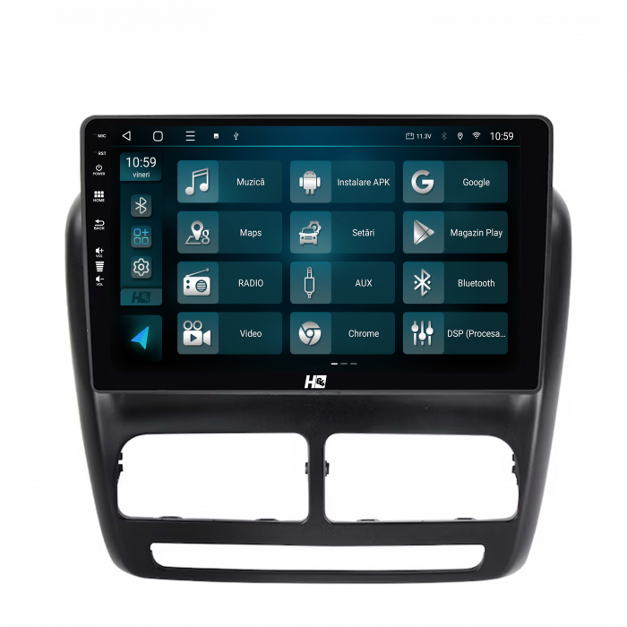 Navigatie Android 13 Fiat Doblo 8+128GB | Hub64.ro [3]