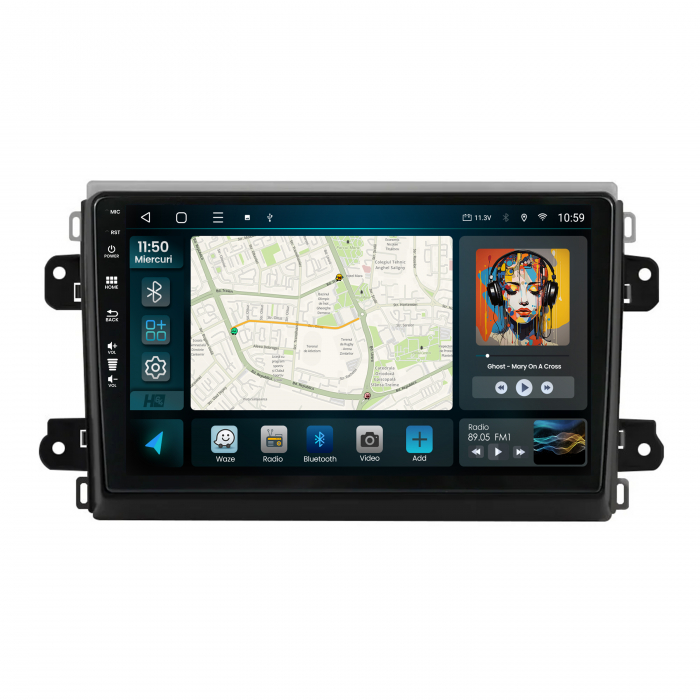 Navigatie QLED Fiat Ducato 2022+ 4GB | Hub64.ro [2]
