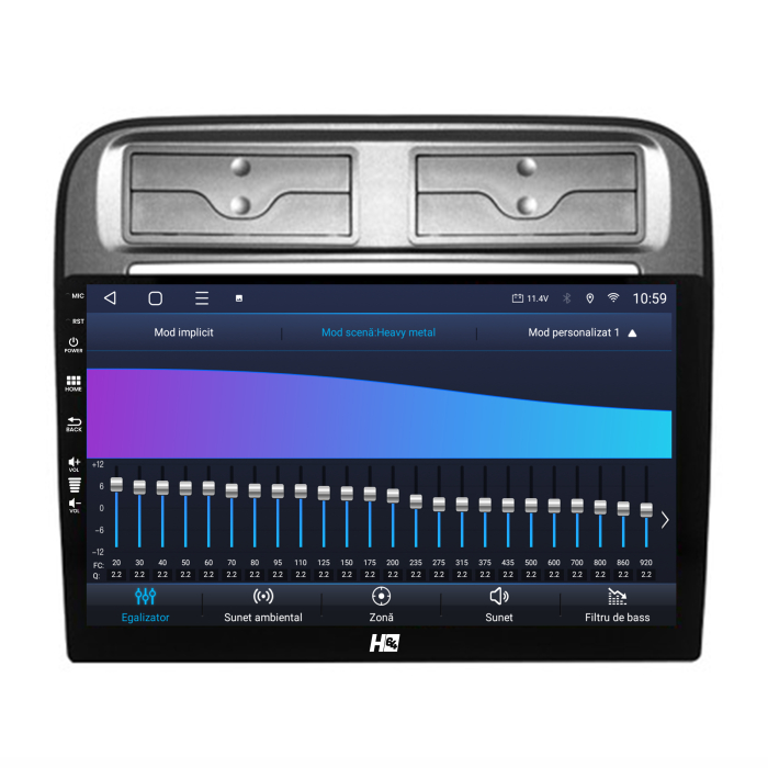 Navigatie QLED Fiat Punto / Linea (2007-2014) 4GB | Hub64.ro [10]