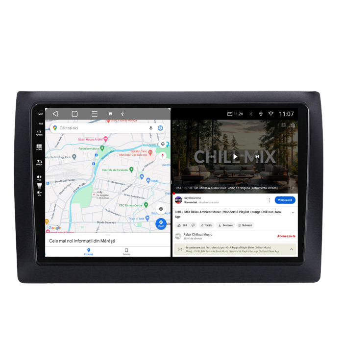 Navigatie Android 13 QLED Fiat Stilo | Hub64.ro [8]