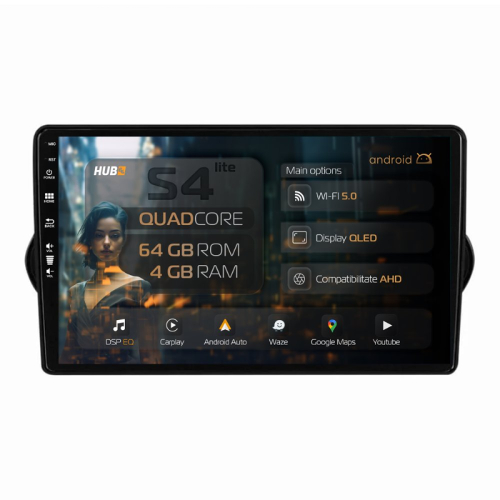 Navigatie Android Fiat Tipo (2015-2021) 4GB | Hub64.ro [1]