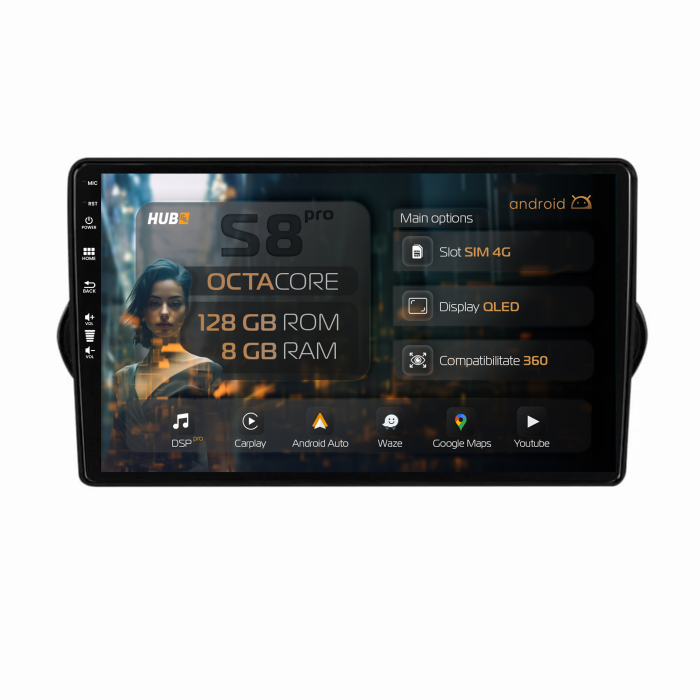 Navigatie Fiat Tipo (2015-2021) 8+128GB | Hub64.ro [1]