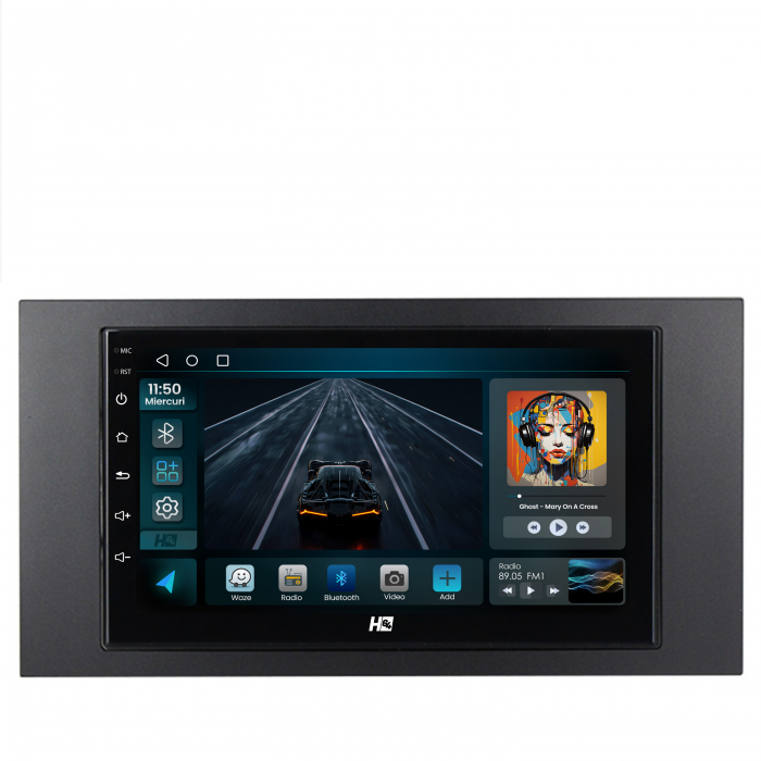 Carplay Android 13 Dacia Logan PH1 2GB | Hub64.ro [2]