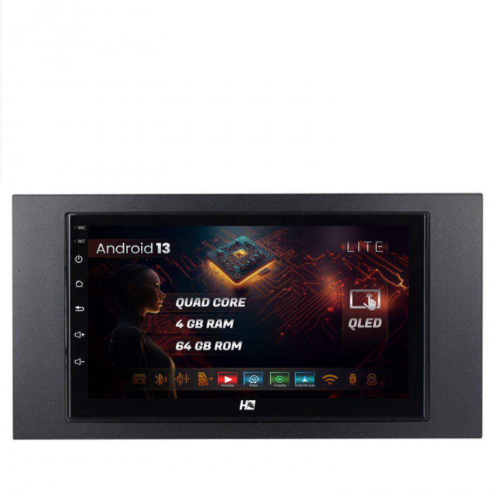 Carplay Android 13 Ford 2DIN 4GB | Hub64.ro [1]