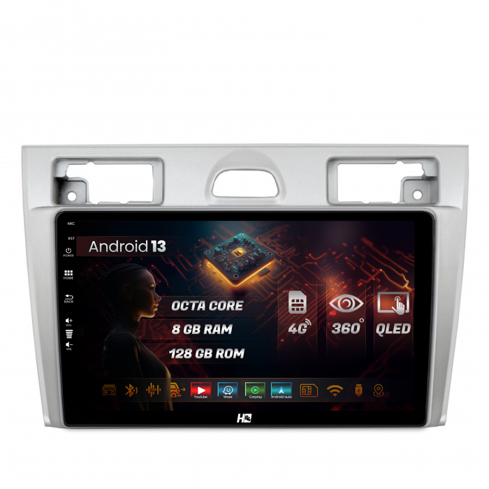 Navigatie Android 13 Ford Fiesta 8GB | Hub64.ro [1]
