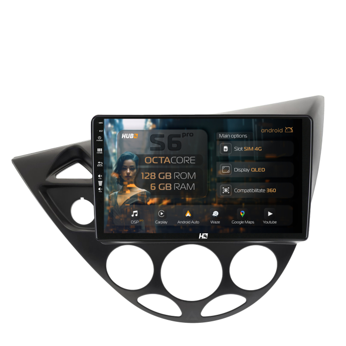 Navigatie Android 13 Ford Focus 1 6GB | Hub64.ro [1]