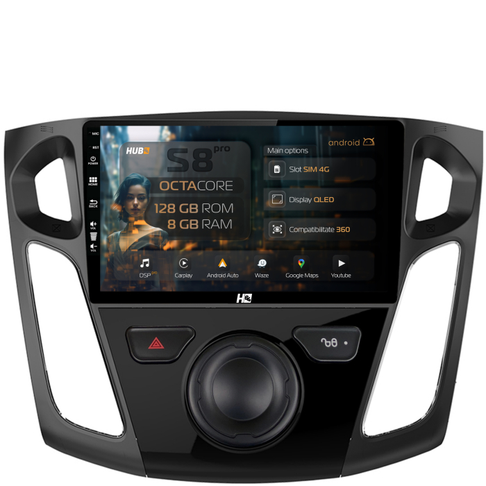 Navigatie Android 13 Ford Focus 3 8GB | Hub64.ro [1]