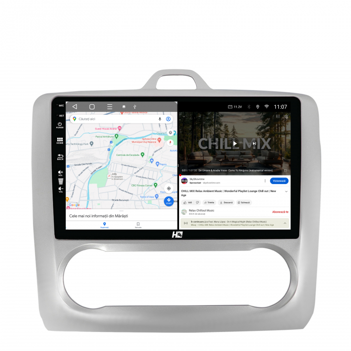 Navigatie QLED Android 13 Ford Focus 2 | Hub64.ro [8]