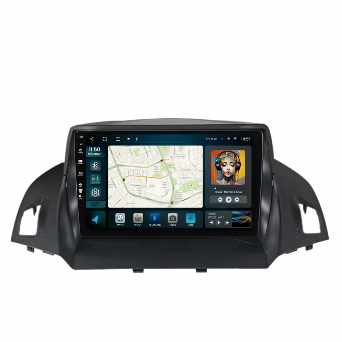 Navigatie Android 13 Ford Kuga 2013+ 4G 6GB | Hub64.ro [2]
