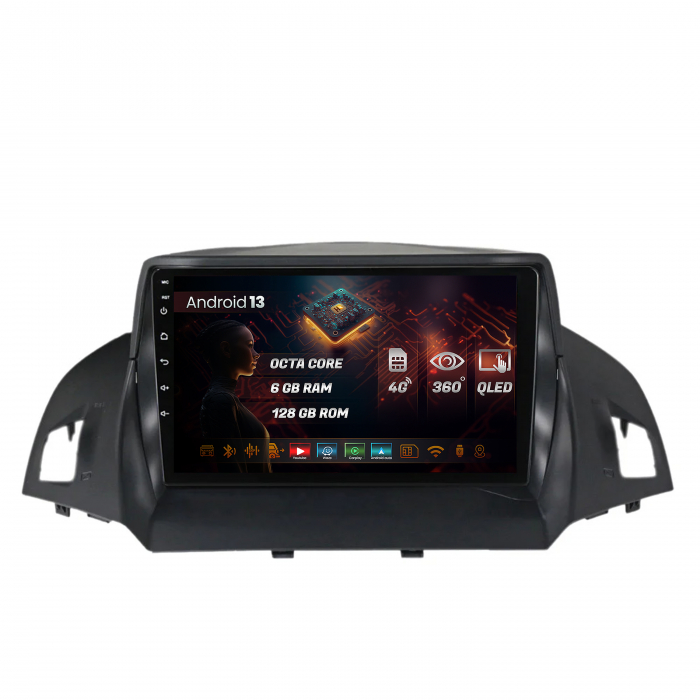 Navigatie Android 13 Ford Kuga 2013+ 4G 6GB | Hub64.ro [1]