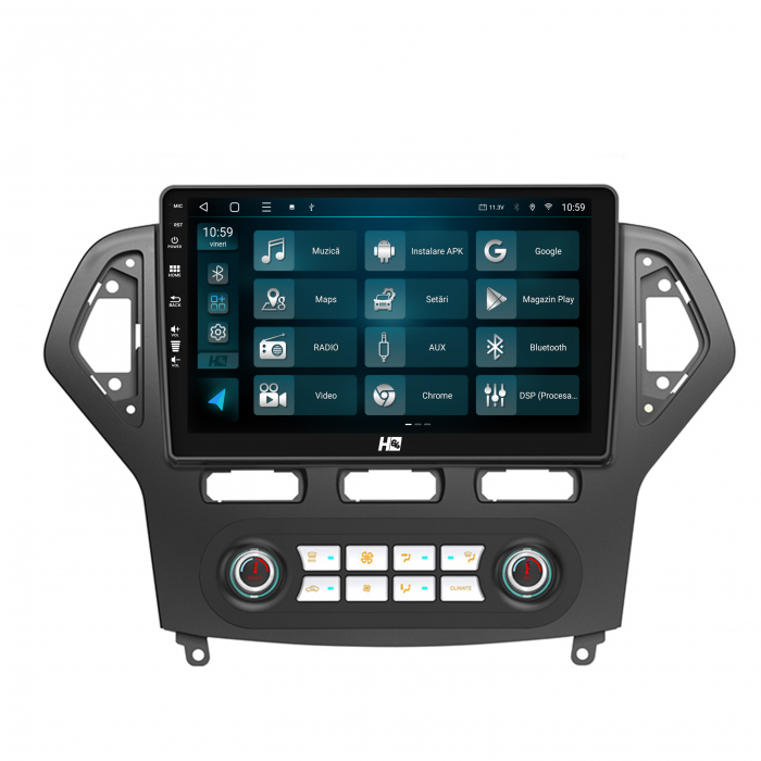 Navigatie Android 13 Ford Mondeo QLED | Hub64.ro [3]