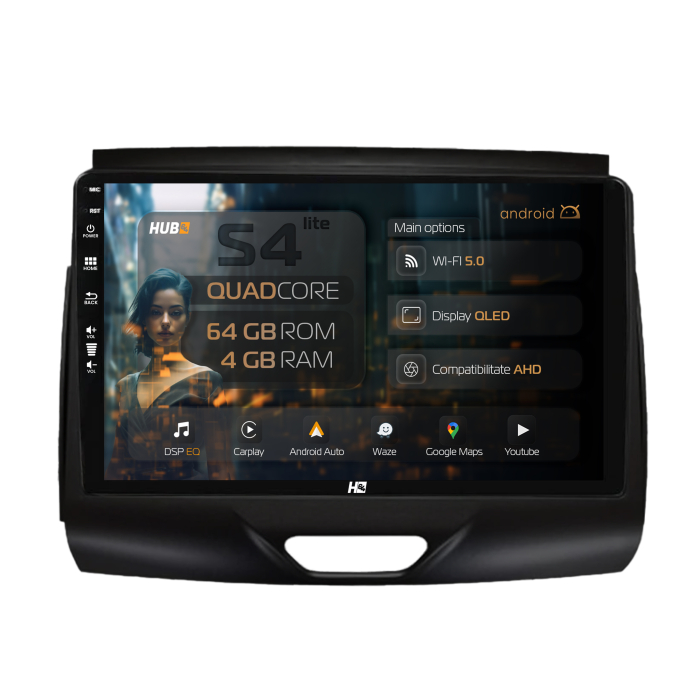 Navigatie Android Ford Ranger (2015-2018) 4G | Hub64.ro [1]