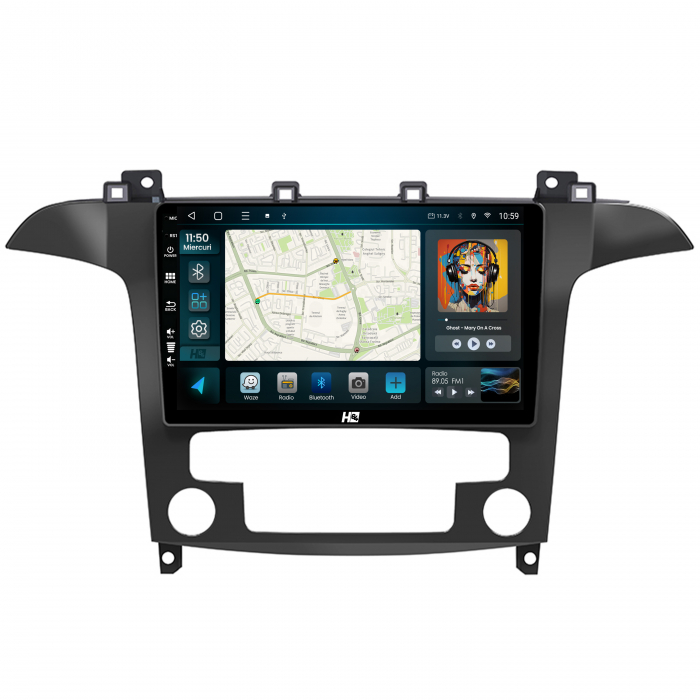 Navigatie Android 13 Ford S-Max 6+128GB | Hub64.ro [2]
