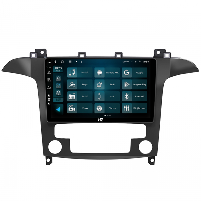 Navigatie Android 13 Ford S-Max 6+128GB | Hub64.ro [3]