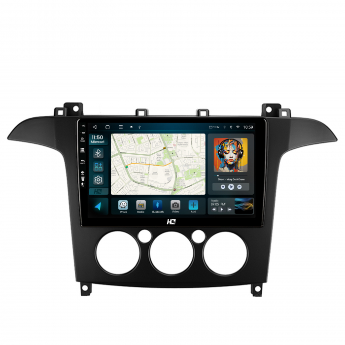 Navigatie Android 13 Ford S-Max 6+128GB | Hub64.ro [2]