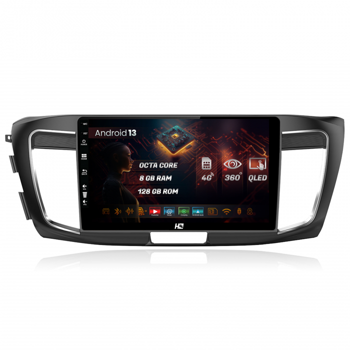 Navigatie Android 13 Honda Accord 9 8GB | Hub64.ro [1]