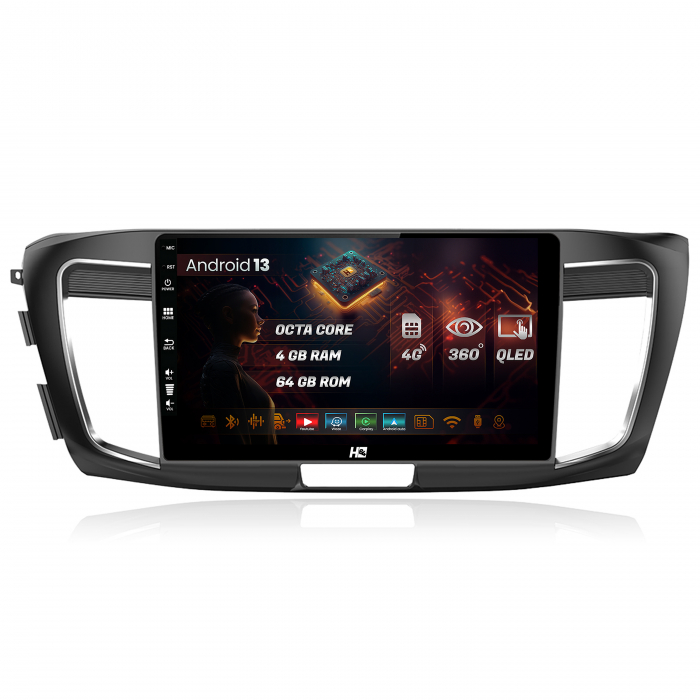 Navigatie Android 13 Honda Accord 9 QLED | Hub64.ro [1]