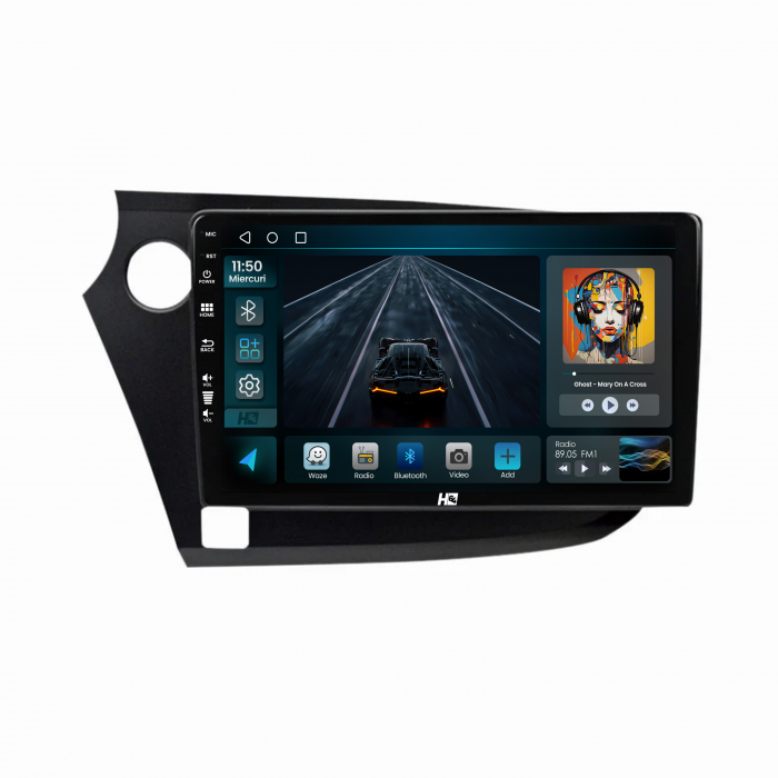 Carplay Android 13 Honda Insight (2009-2014), 2GB | Hub64.ro [2]