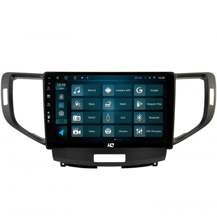 Navigatie Android 13 Honda Accord 10-12 QLED | Hub64.ro [3]