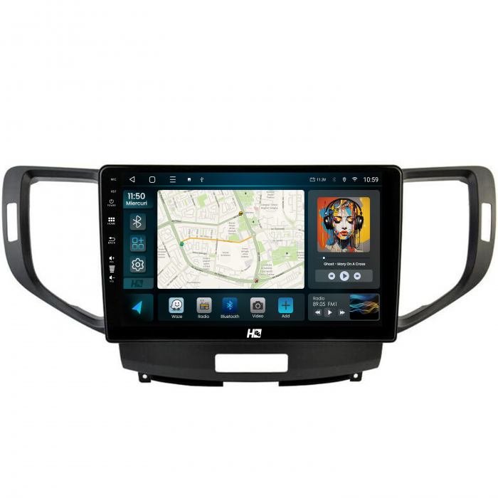 Navigatie Android 13 Honda Accord 2008-2012 6GB | Hub64.ro [2]