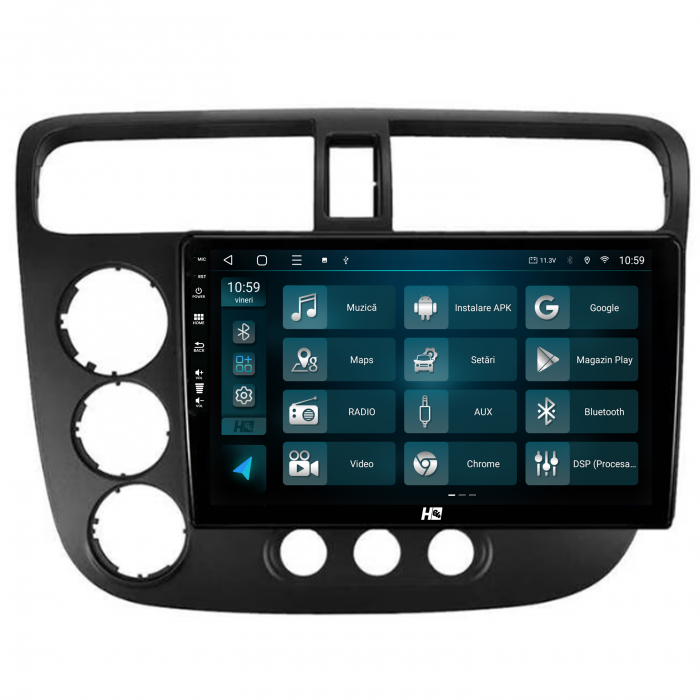 Navigatie Android 13 Honda Civic QLED | Hub64.ro [3]