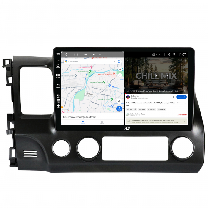 Navigatie Android 13 Honda Civic QLED | Hub64.ro [6]