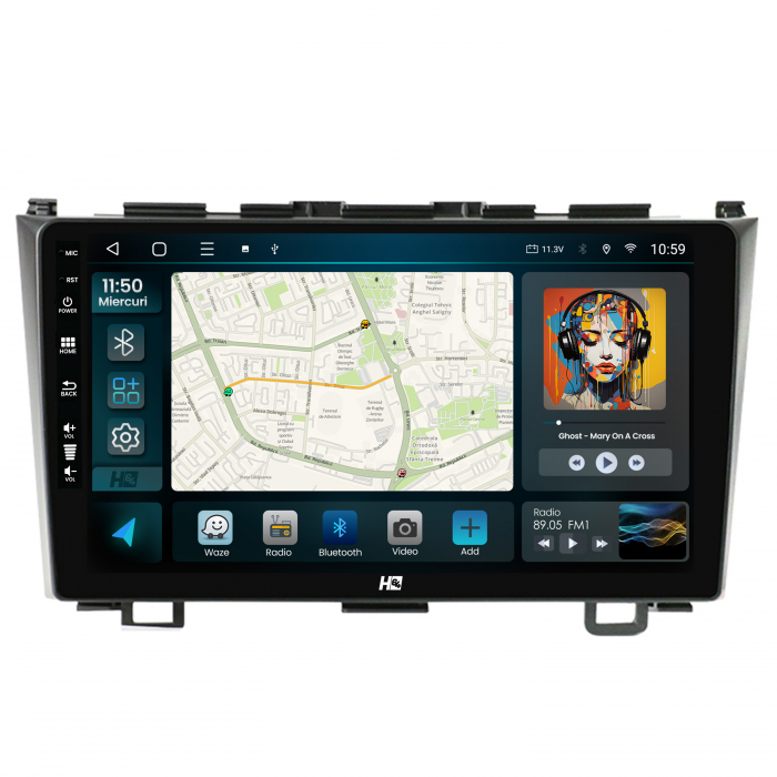 Navigatie Android 13 Honda CRV QLED | Hub64.ro [2]