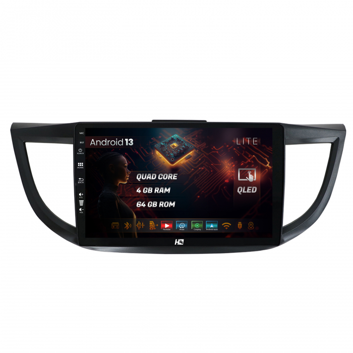 Navigatie Android 13 Honda CRV QLED | Hub64.ro [1]