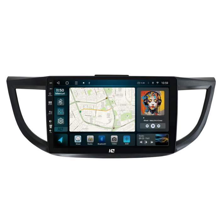 Navigatie Android 13 Honda CRV 8+128GB | Hub64.ro [2]