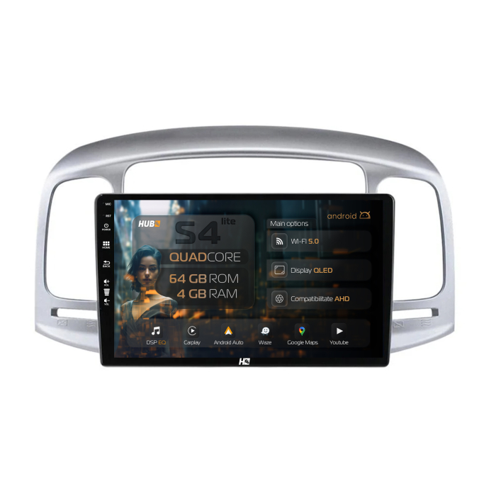 Navigatie QLED Hyundai Accent (2006-2011) 4GB | Hub64.ro [1]