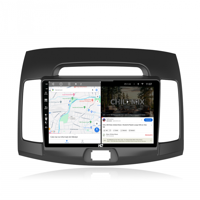 Carplay Android Hyundai Elantra 2007+ QLED | Hub64.ro [6]