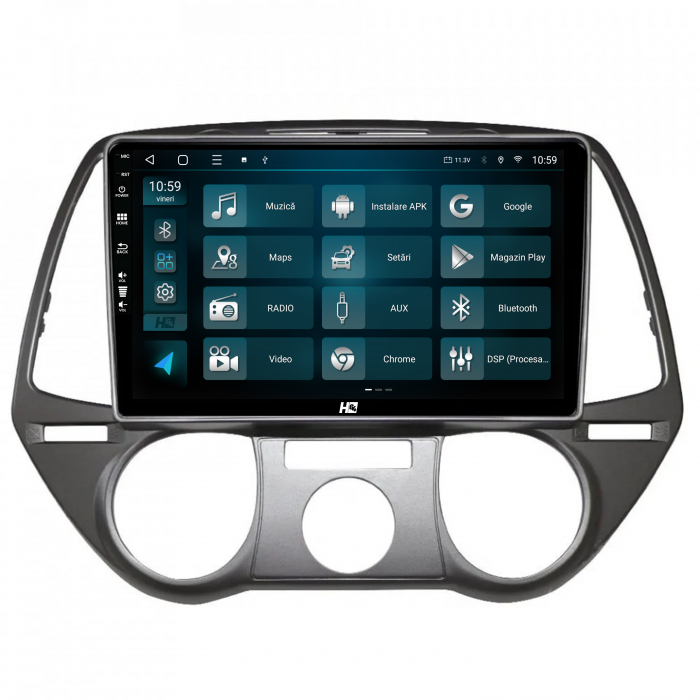 Navigatie QLED Hyundai I20 2008-2012 4GB | Hub64.ro [3]