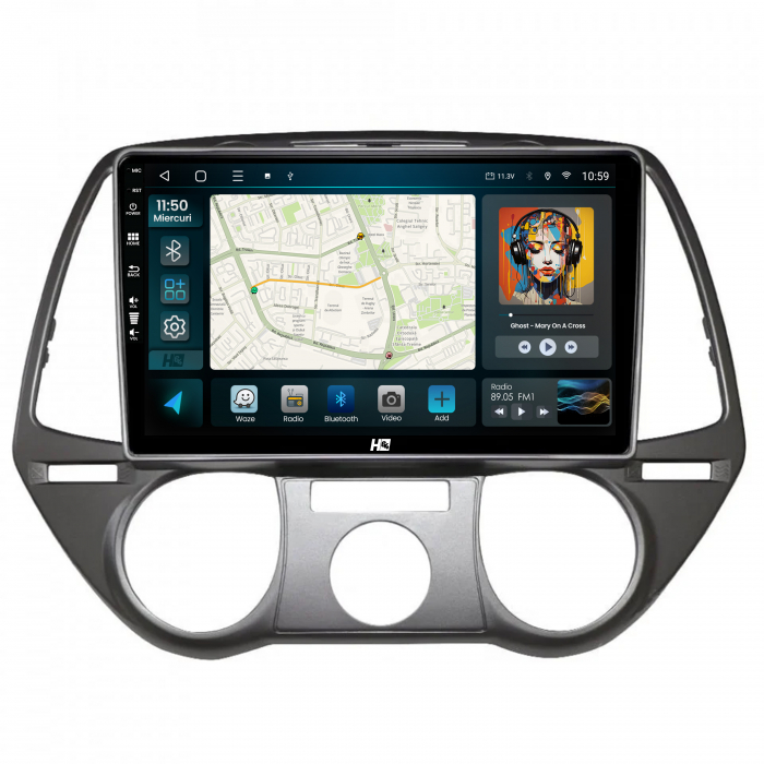 Navigatie Android Hyundai I20 (2008-2012) 8GB | Hub64.ro [2]