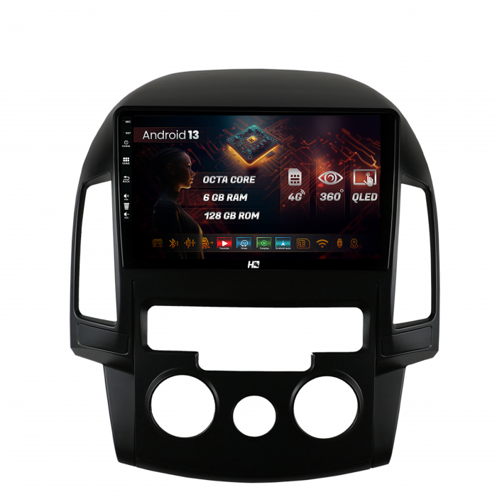 Navigatie Android 13 Hyundai I30 6+128GB CM | Hub64.ro [1]