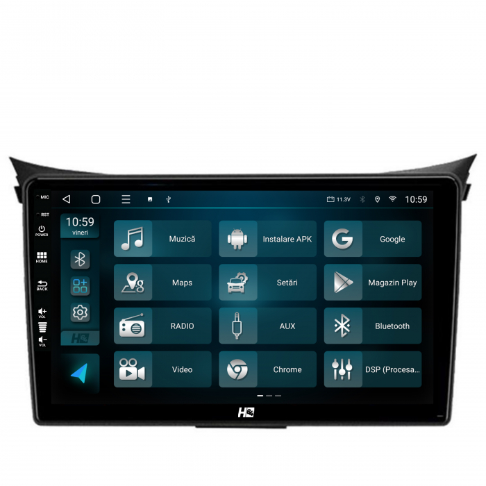 Navigatie Android 13 Hyundai I30 6+128GB CM | Hub64.ro [3]