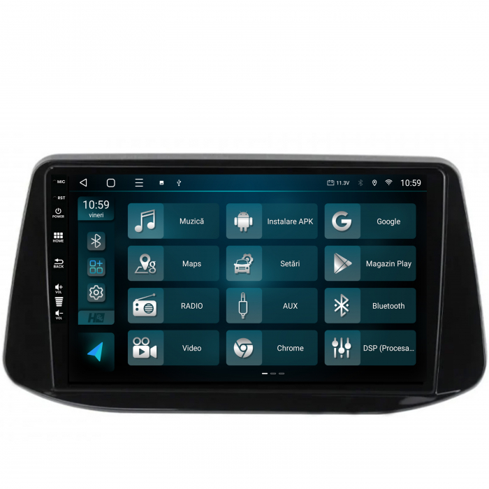 Android 13 Hyundai I30 Clima M QLED | Hub64.ro [3]