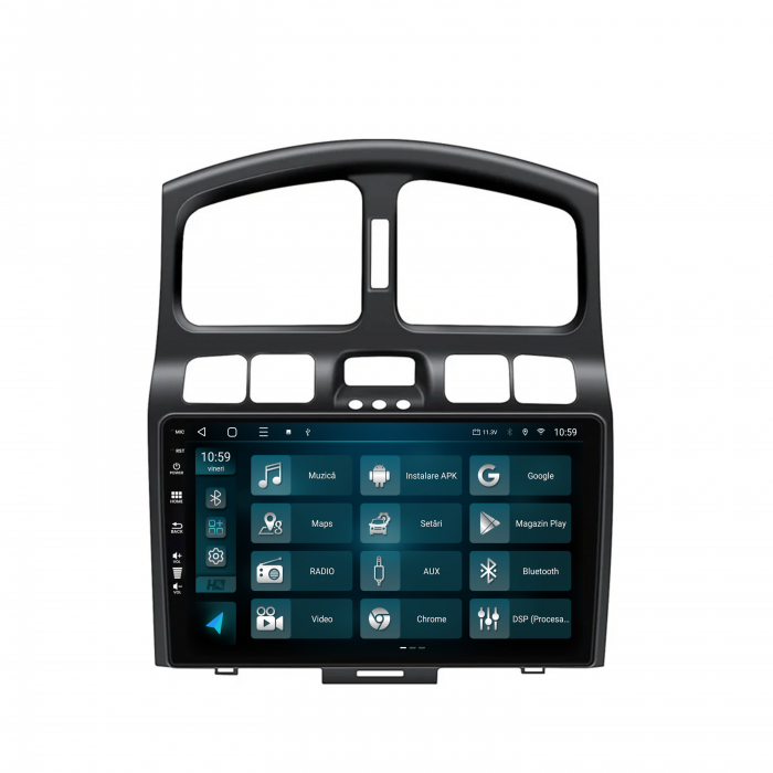 Android 13 Hyundai Santa FE 01-06 QLED | Hub64.ro [3]