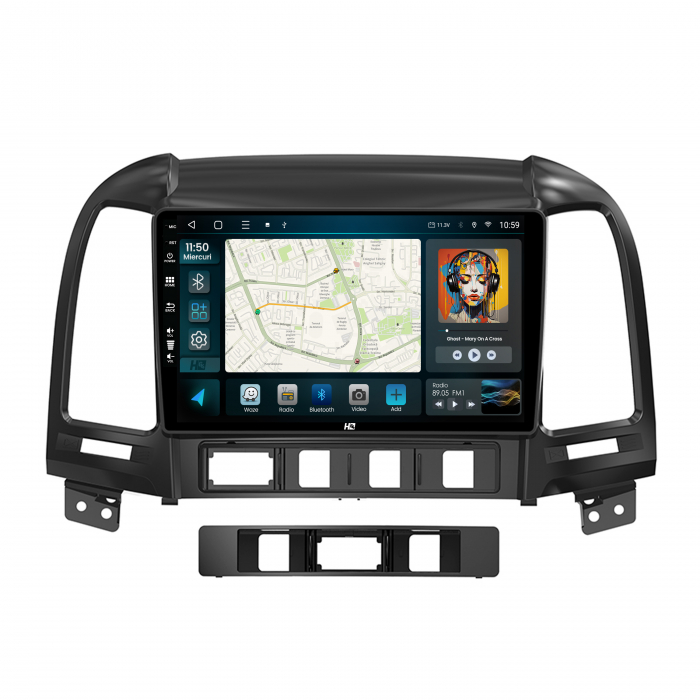 Navigatie Android Hyundai Santa Fe 4G 6GB | Hub64.ro [2]