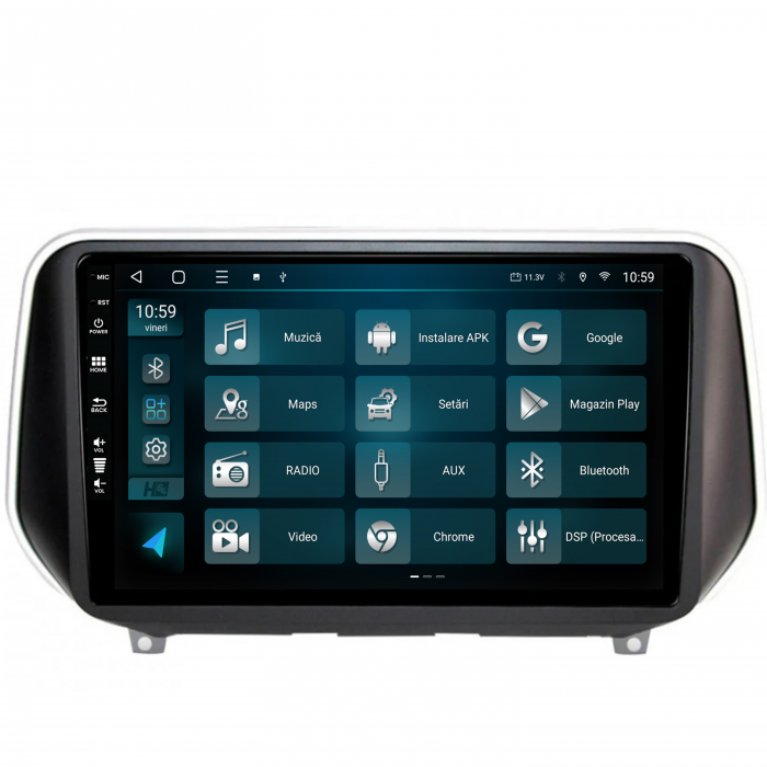 Android 13 Hyundai Santa Fe (2018-Prezent) QLED | Hub64.ro [3]