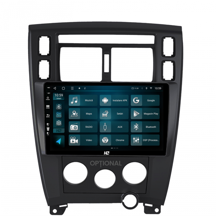 Navigatie Android 13 Hyundai Tucson (2006-2013) QLED | Hub64.ro [3]