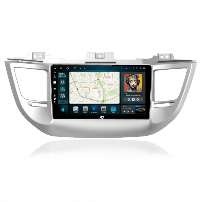 Navigatie Android 13 Hyundai Tucson 3 8GB | Hub64.ro [2]